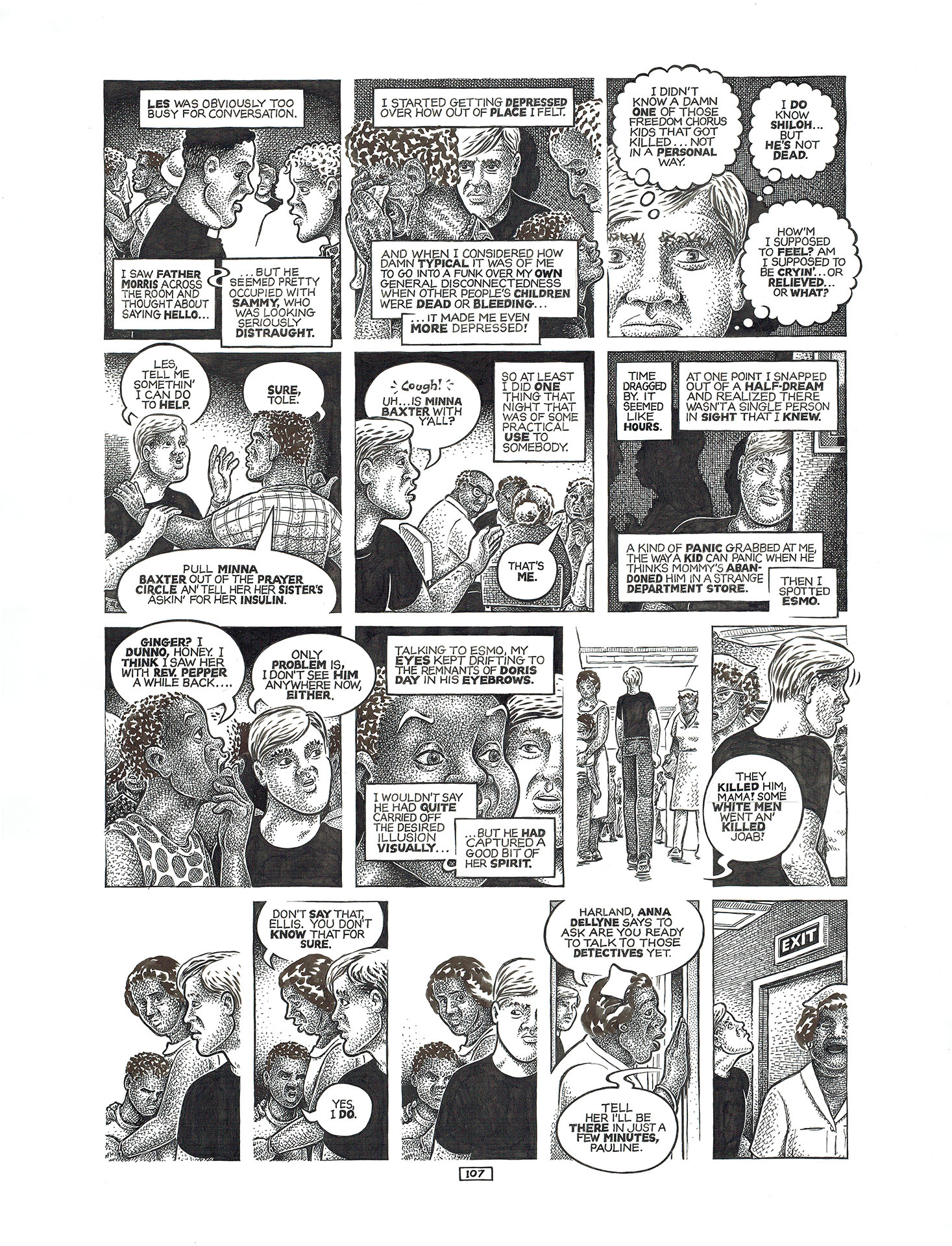 Howard CRUSE - Un monde de différence - Page 107 - Comic Art Factory