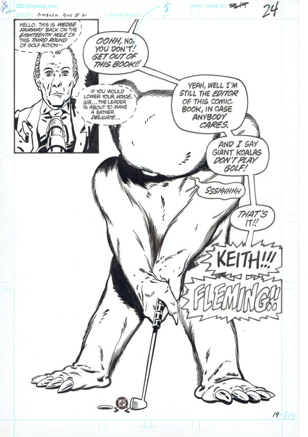 Keith Giffen | Ambush Bug Issue 2 Page 19 | Comic Art Factory