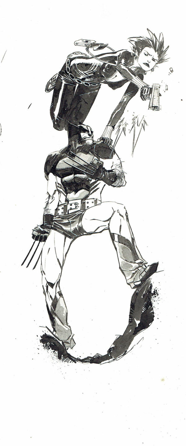 Sean MURPHY | The Wolverine – ABC’s — Letter 'B" : Wolverine and Black Widow — Page 
