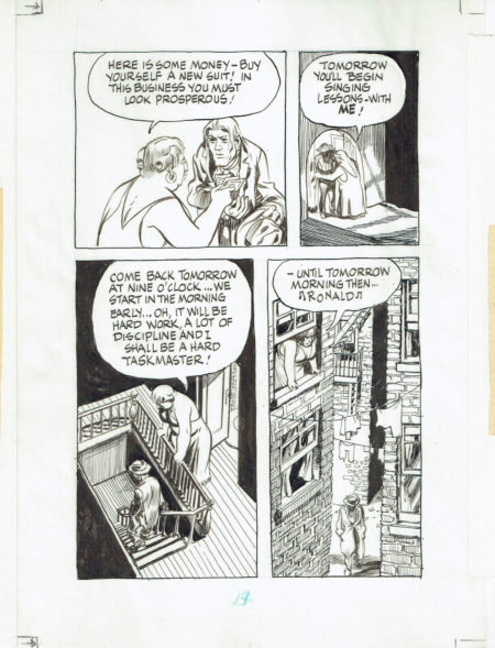 Will EISNER | A contract with God — Chapter 2 : The street singer — Page 14