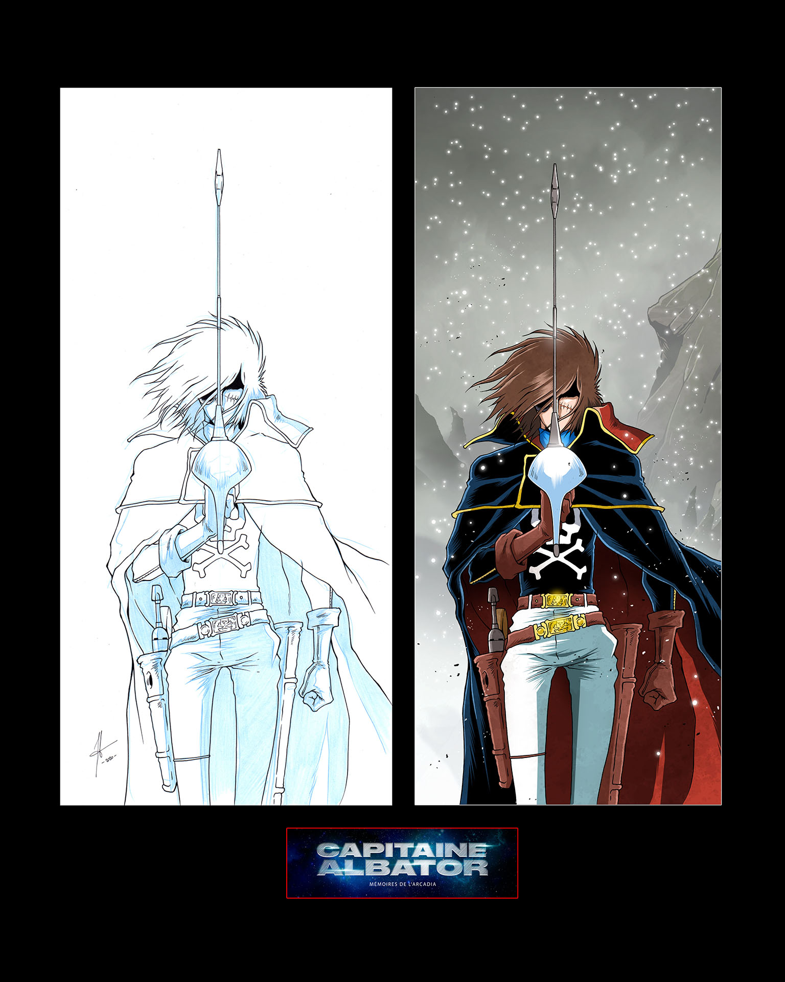 Capitaine Albator Mémoires De L Arcadia Jerome ALQUIE - Capitaine Albator - Mémoires de l'Arcadia - Tome 3