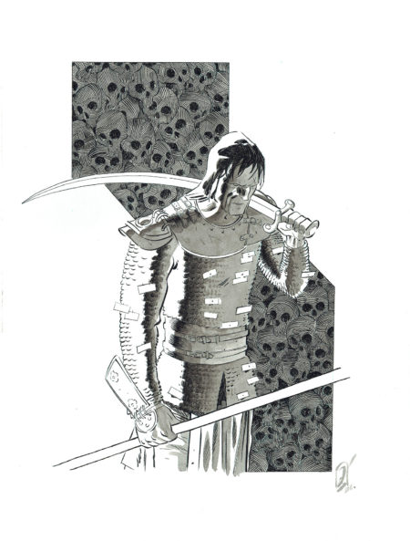 Pierre ALARY | Conan le Cimmérien — Illustration n°1- ex-libris Critic — Page 