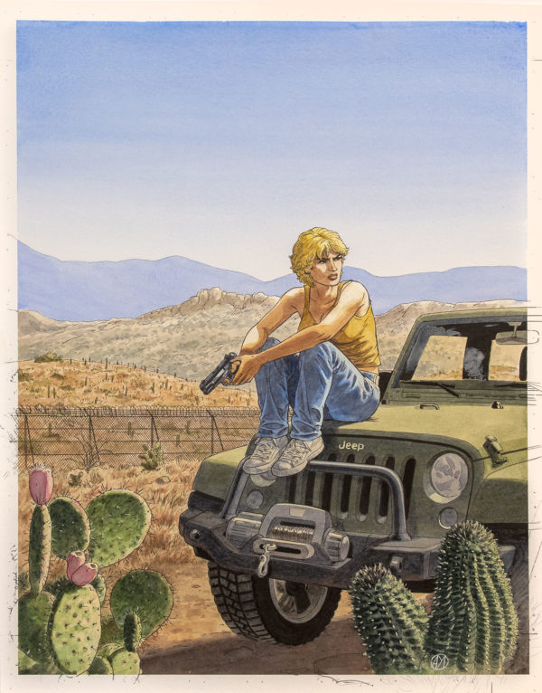 Philippe Aymond | Lady S Intégrale 3 - Couverture | Comic Art Factory